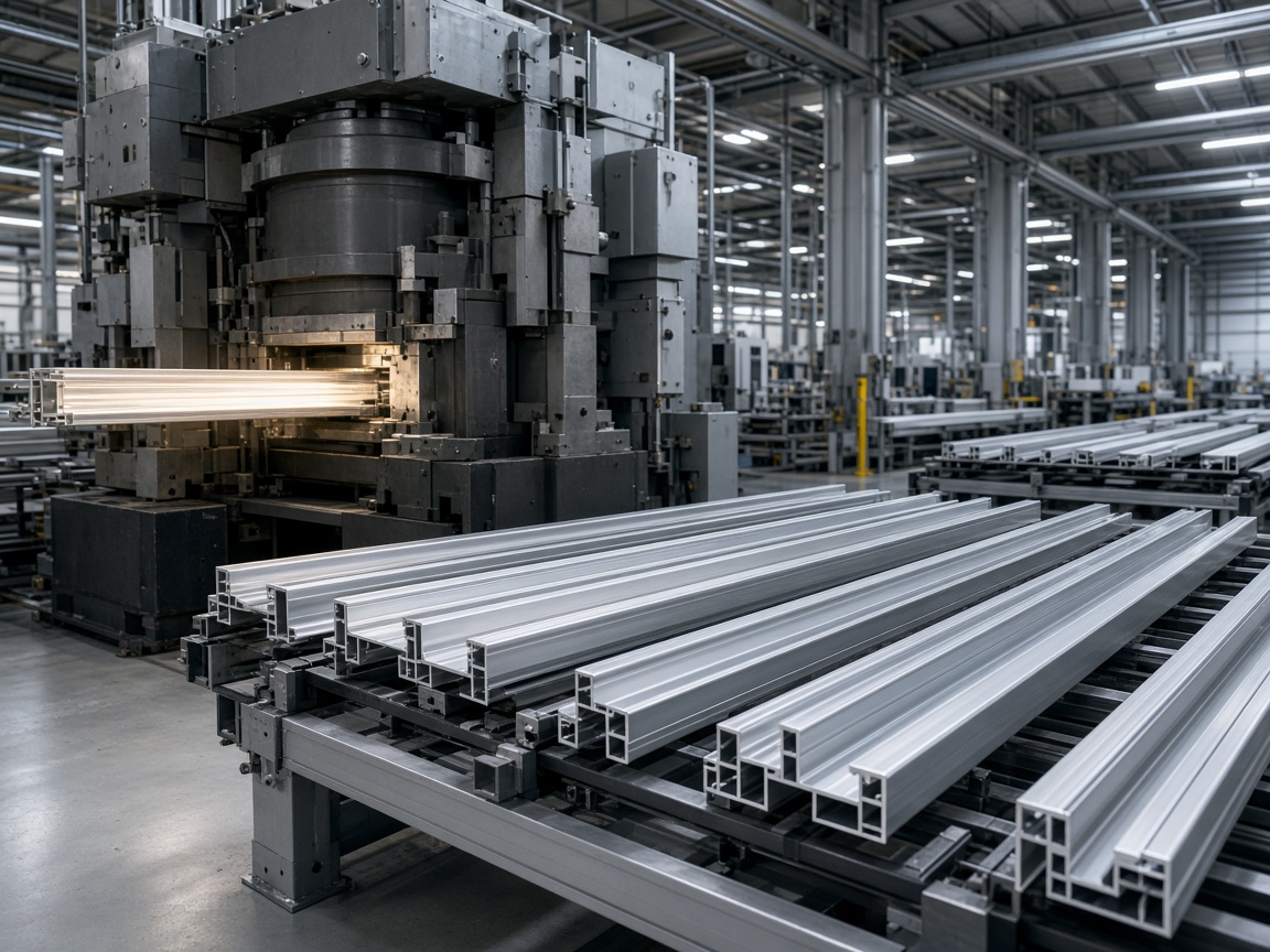 Aluminium extrusion plant
